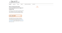 Desktop Screenshot of imakeobjects.com